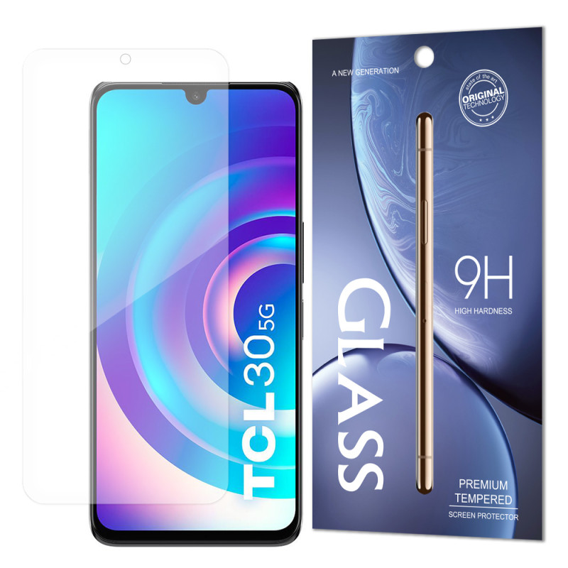 Grūdintas stiklas 9H TCL 30 5G grūdintas stiklas (pakuotė – vokas)