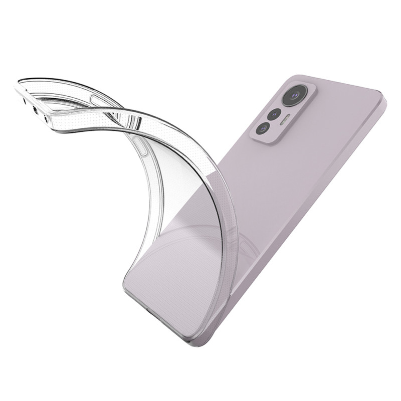 Itin skaidrus 0,5 mm Xiaomi 12 Lite dėklas, plonas dangtelis, skaidrus