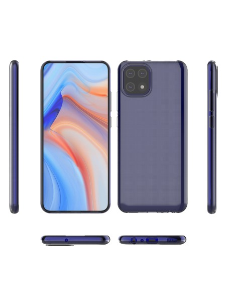 Ultra Clear 0,5 mm gelio dėklas, skirtas Samsung Galaxy A03 skaidrus