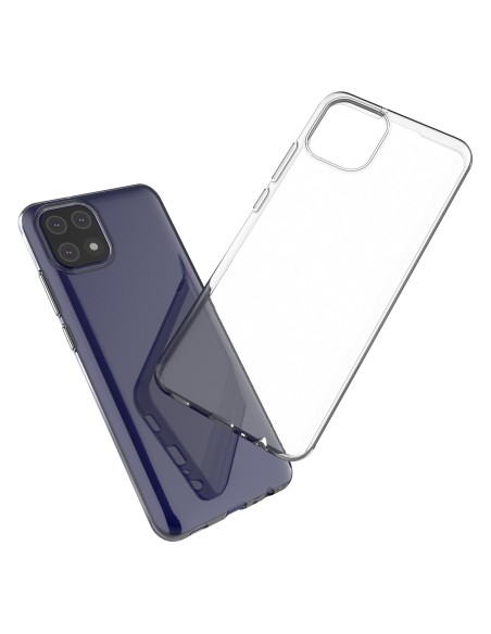 Ultra Clear 0,5 mm gelio dėklas, skirtas Samsung Galaxy A03 skaidrus