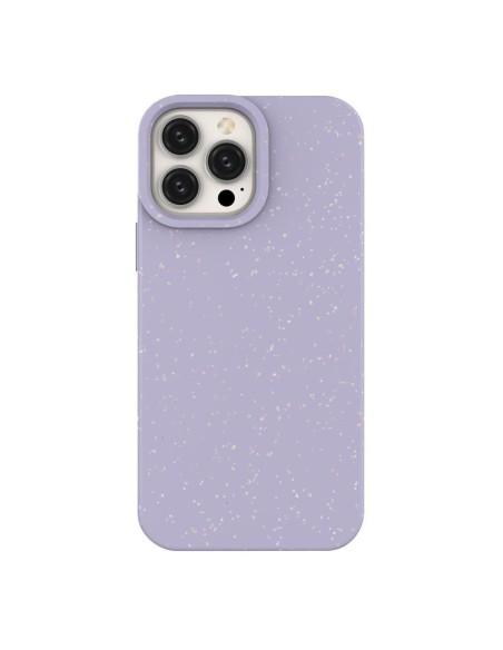 Eco Case iPhone 14 Plus dėklas, silikonas, suyrantis dangtelis, violetinė