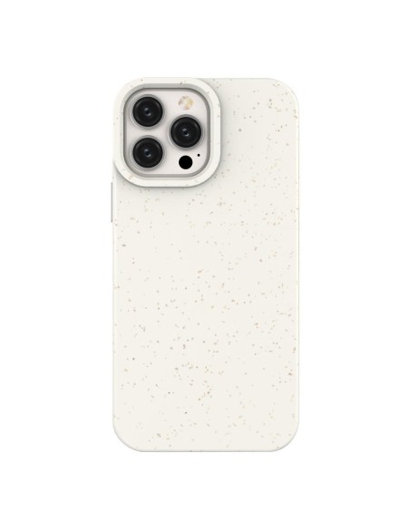 Eco Case iPhone 14 Plus dėklas, silikonas, suyrantis dangtelis, baltas Eco Case iPhone 14 Plus dėklas, silikonas, suyrantis dangtelis, baltas