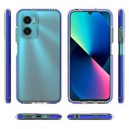 Spyruoklinis dėklas Xiaomi Redmi Note 11E / Redmi 10 5G / Redmi 10 Prime+ 5G / Poco M4 5G silikoninis dangtelis su rėmel...