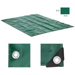 Brezento apsauginė danga su akutėmis 400 x 300 cm