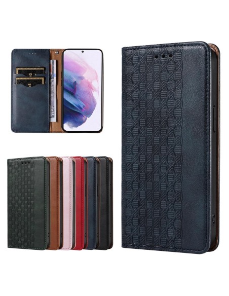 Magnetinio dirželio dėklas, skirtas Samsung Galaxy A23 5G atverčiamas dangtelis piniginės mini dirželis, mėlynas