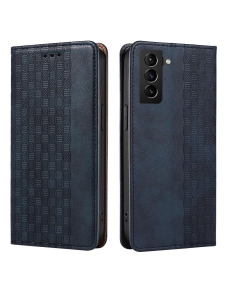 Magnetinio dirželio dėklas, skirtas Samsung Galaxy A23 5G atverčiamas dangtelis piniginės mini dirželis, mėlynas