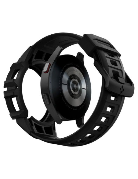 Spigen Rugged Armor Pro dėklas su dirželiu, skirtas Samsung Galaxy Watch 4/ 5 (44 mm) – pilkas Spigen Rugged Armor Pro dėklas su dirželiu, skirtas Samsung Galaxy Watch 4/ 5 (44 mm) – pilkas