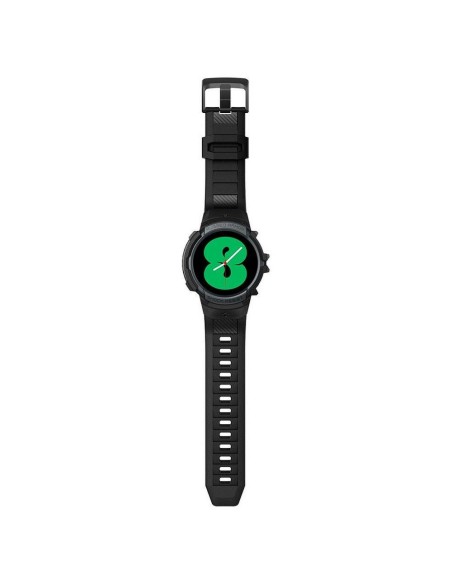 Spigen Rugged Armor Pro dėklas su dirželiu, skirtas Samsung Galaxy Watch 4/ 5 (44 mm) – pilkas Spigen Rugged Armor Pro dėklas su dirželiu, skirtas Samsung Galaxy Watch 4/ 5 (44 mm) – pilkas
