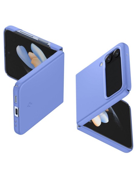 Spigen Airskin dėklas, skirtas Samsung Galaxy Z Flip 4 - mėlynas Spigen Airskin dėklas, skirtas Samsung Galaxy Z Flip 4 - mėlynas