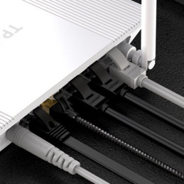 Patchcord Cable Ethernet tinklo kabelis RJ45 Cat 6 UTP 1000Mbps 3m mėlynas