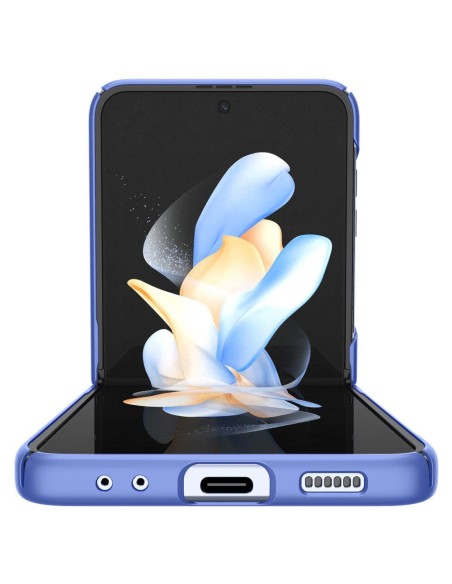 Spigen Airskin dėklas, skirtas Samsung Galaxy Z Flip 4 - mėlynas Spigen Airskin dėklas, skirtas Samsung Galaxy Z Flip 4 - mėlynas