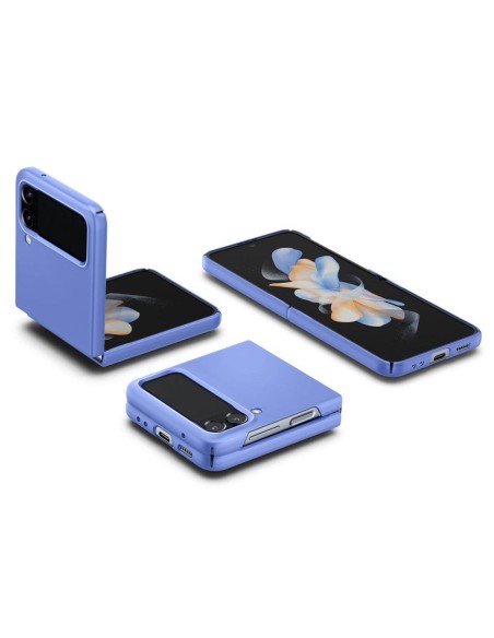 Spigen Airskin dėklas, skirtas Samsung Galaxy Z Flip 4 - mėlynas Spigen Airskin dėklas, skirtas Samsung Galaxy Z Flip 4 - mėlynas