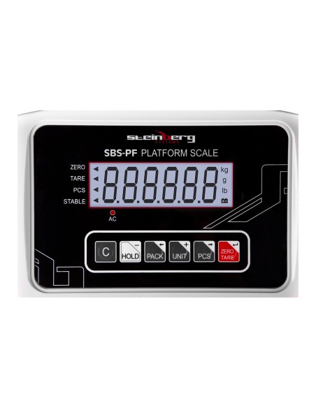 Skaičiavimo platformos laikymo svarstyklės SBS-PF-150 LCD iki 150kg Skaičiavimo platformos laikymo svarstyklės SBS-PF-150 LCD iki 150kg