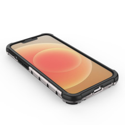 Korinis iPhone 14 dėklas, šarvuotas hibridinis dangtelis, mėlynas