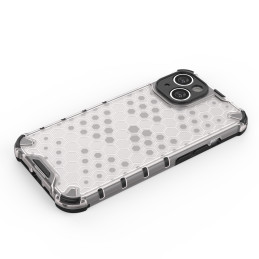 Korinis iPhone 14 dėklas, šarvuotas hibridinis dangtelis, mėlynas