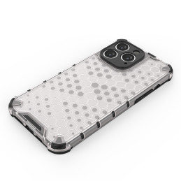Korinis iPhone 14 Pro Max dėklas, šarvuotas hibridinis dangtelis, juodas