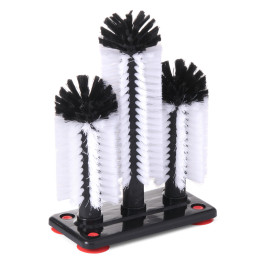 Baro šepečiai stiklinėms ir stiklinėms plauti, aukštis 18 / 25 cm - Hendi 696040