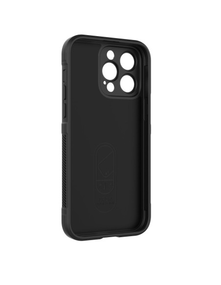 Magic Shield Case dėklas skirtas iPhone 14 Pro Max, lankstus šarvuotas dangtelis, bordo spalvos