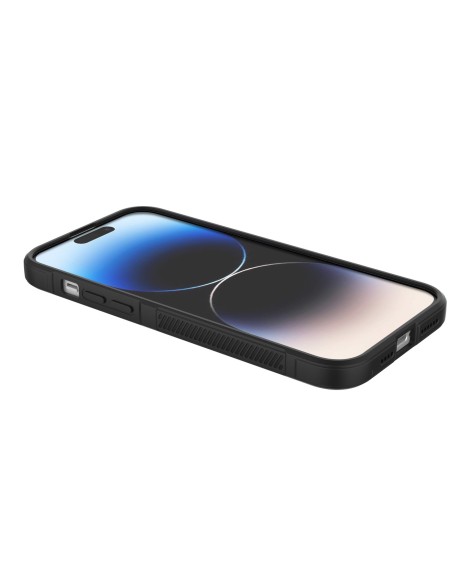 Magic Shield Case dėklas skirtas iPhone 14 Pro Max, lankstus šarvuotas dangtelis, bordo spalvos