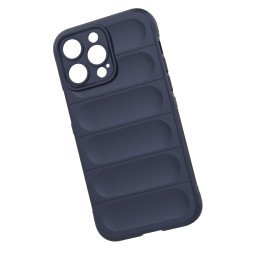 Magic Shield Case dėklas skirtas iPhone 14 Pro Max, lankstus šarvuotas dangtelis, bordo spalvos