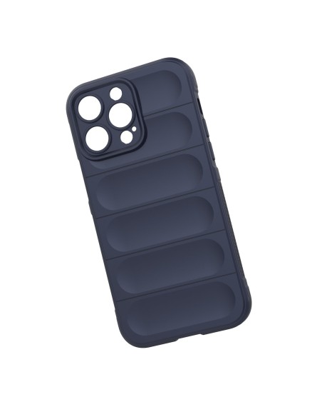 Magic Shield Case dėklas skirtas iPhone 14 Pro Max, lankstus šarvuotas dangtelis, bordo spalvos