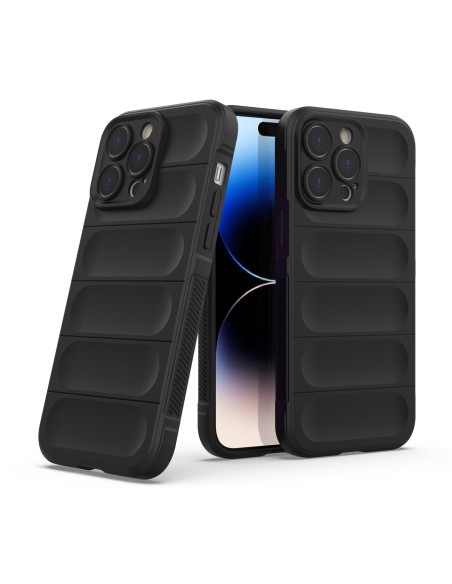 Magic Shield Case iPhone 14 Pro Max, lankstus, šarvuotas dangtelis, tamsiai mėlynas Magic Shield Case iPhone 14 Pro Max, lankstus, šarvuotas dangtelis, tamsiai mėlynas