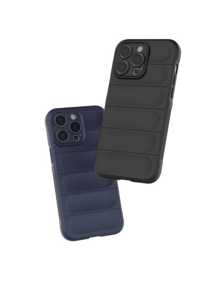 Magic Shield Case iPhone 14 Pro Max, lankstus, šarvuotas dangtelis, tamsiai mėlynas Magic Shield Case iPhone 14 Pro Max, lankstus, šarvuotas dangtelis, tamsiai mėlynas
