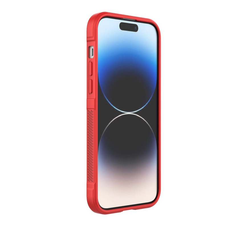 Magic Shield Case iPhone 14 Pro Max, lankstus, šarvuotas dangtelis, tamsiai mėlynas