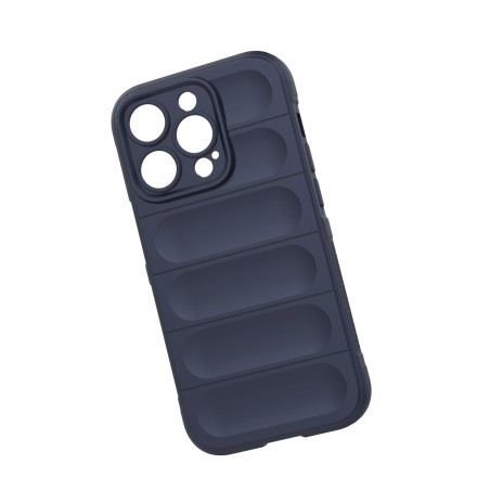 Magic Shield Case dėklas skirtas iPhone 14 Pro, lankstus šarvuotas dangtelis, bordo spalvos