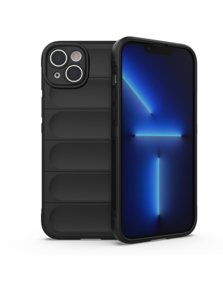 Magic Shield Case iPhone 14 Plus, lankstus, šarvuotas dangtelis, juodas