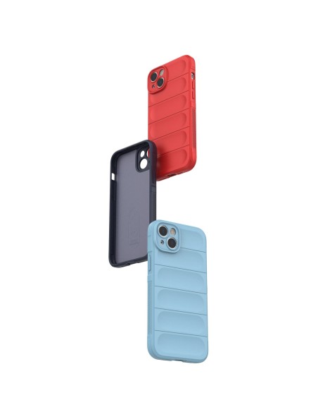 Magic Shield Case iPhone 14 Plus, lankstus, šarvuotas dangtelis, raudonas