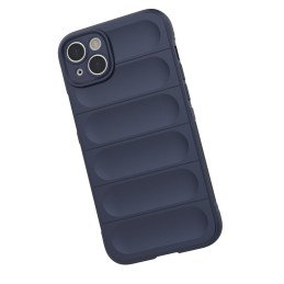 Magic Shield Case dėklas iPhone 14 Plus, lankstus šarvuotas dangtelis, bordo spalvos