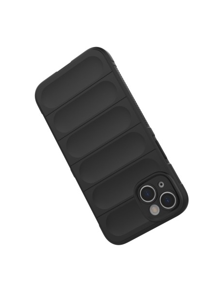 Magic Shield Case iPhone 14 Plus, lankstus, šarvuotas dangtelis, tamsiai mėlynas