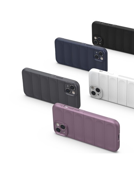 Magic Shield Case iPhone 14 Plus, lankstus, šarvuotas dangtelis, tamsiai mėlynas