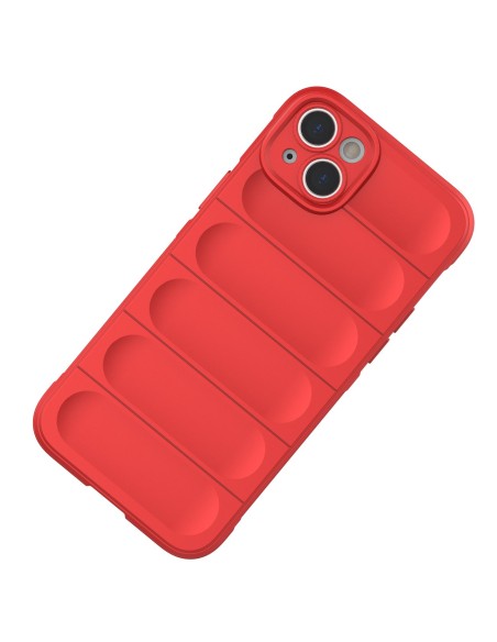 Magic Shield Case iPhone 14 Plus, lankstus, šarvuotas dangtelis, tamsiai mėlynas