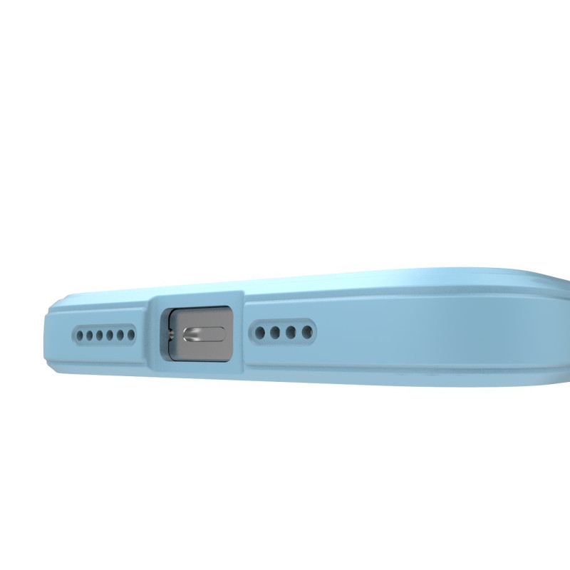 Magic Shield Case iPhone 14 Plus, lankstus, šarvuotas dangtelis, šviesiai mėlynas