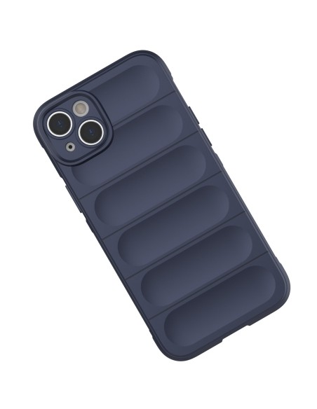 Magic Shield Case iPhone 14 Plus, lankstus, šarvuotas dangtelis, šviesiai mėlynas
