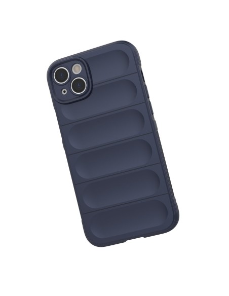 Magic Shield Case iPhone 14 Plus, lankstus, šarvuotas dangtelis, šviesiai mėlynas