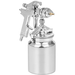 Dažų pistoletas dažymui purškiant 1000 ml 240 mm