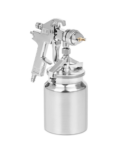 Dažų pistoletas dažymui purškiant 1000 ml 240 mm Dažų pistoletas dažymui purškiant 1000 ml 240 mm