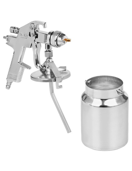 Dažų pistoletas dažymui purškiant 1000 ml 240 mm Dažų pistoletas dažymui purškiant 1000 ml 240 mm