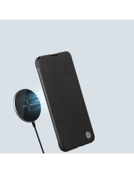 Nillkin Qin odinis Pro dėklas iPhone 14 Pro Max fotoaparato dangtelis dėklo dėklas Flip dėklas žalias Nillkin Qin odinis Pro dėklas iPhone 14 Pro Max fotoaparato dangtelis dėklo dėklas Flip dėklas žalias
