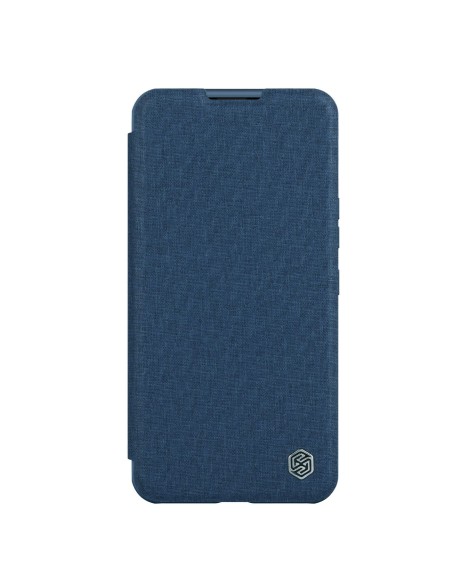 „Nillkin Qin Cloth Pro“ dėklas, skirtas „iPhone 14 Plus“ fotoaparato dangtelio dėklo dėklo dangtelio atverčiamas mėlynas... „Nillkin Qin Cloth Pro“ dėklas, skirtas „iPhone 14 Plus“ fotoaparato dangtelio dėklo dėklo dangtelio atverčiamas mėlynas...