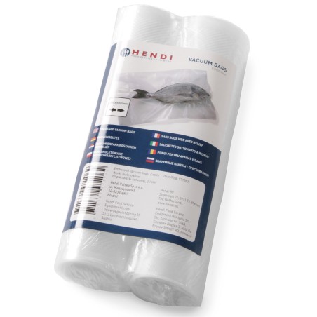 Riebaliniai maišeliai vakuuminio pakavimo mašinoms 200x6000mm 2 RITINIAI