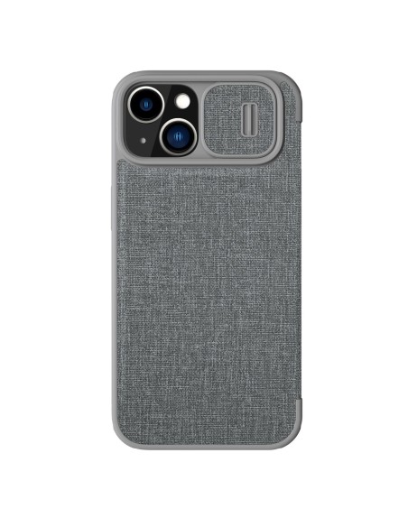 „Nillkin Qin Cloth Pro“ dėklas, skirtas „iPhone 14 Plus“ fotoaparato dangtelio dėklo dėklo dangtelio atverčiamas dėklas,... „Nillkin Qin Cloth Pro“ dėklas, skirtas „iPhone 14 Plus“ fotoaparato dangtelio dėklo dėklo dangtelio atverčiamas dėklas,...