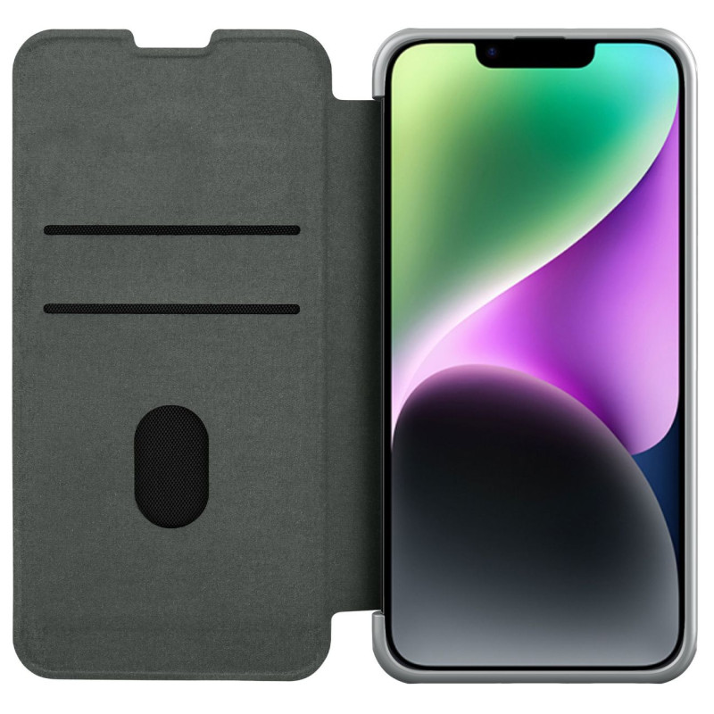 „Nillkin Qin Cloth Pro“ dėklas, skirtas „iPhone 14 Plus“ fotoaparato dangtelio dėklo dėklo dangtelio atverčiamas dėklas,...