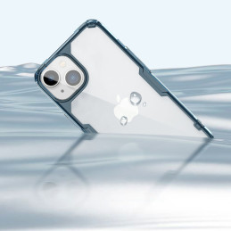 Nillkin Nature Pro iPhone 14 dėklas, šarvuotas dangtelis, skaidrus dangtelis