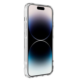 Nillkin Nature Pro dėklas iPhone 14 Pro šarvuotas dangtelis skaidrus dangtelis