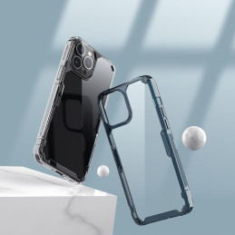 Nillkin Nature Pro dėklas iPhone 14 Pro šarvuotas dangtelis skaidrus dangtelis