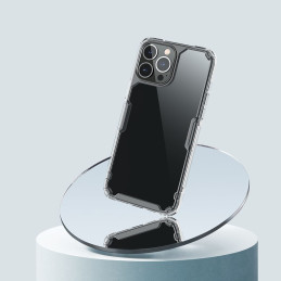 Nillkin Nature Pro dėklas iPhone 14 Pro šarvuotas dangtelis skaidrus dangtelis